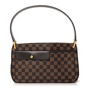 Authentic Louis Vuitton NEW aubagne damier ebene mini satchel